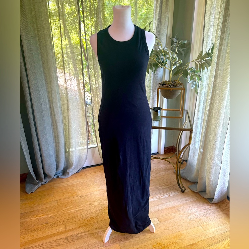 Navy blue James Peres maxi dress